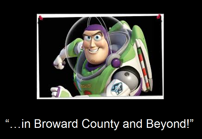 Buzz Lightyear in Broward County and Beyond!